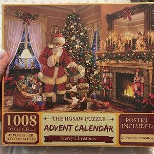 Christmas Jigsaw Puzzle Advent Calendar new